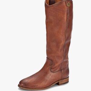 Frye Melissa button boots brown 8 1/2